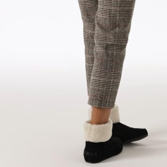 NEW Sorel Go Stumptown Booties - Suede in blac,/natural For Women 1025 4s2 - Picture 8 of 10